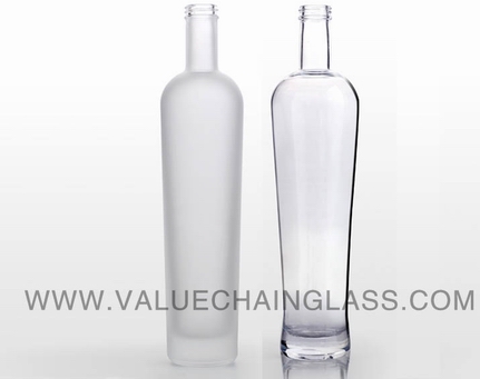 high end glass bottle