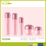 Pink Cosmetic Bottles
